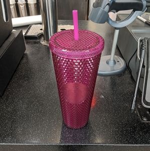 New Starbucks 2022 Fall Halloween Bling Berry Studded Tumbler Venti 24oz Cup
